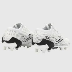 Joma Herren Gol 25 FG Fest Boden Fußballschuhe Weiß/Schwarz