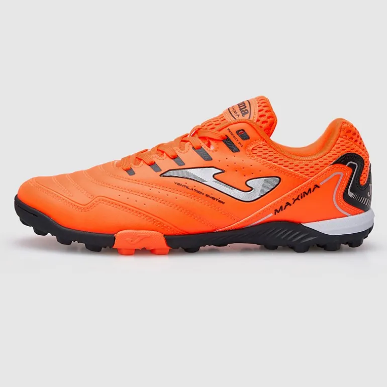 Joma Herren Maxima 25 TF Kunstrasen Fussballschuhe Orange