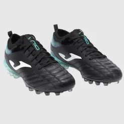 Joma Herren Numero-10 25 AG Kunstrasen Fussballschuhe Schwarz/Turquoise
