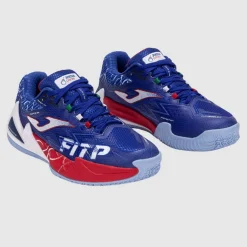 Joma Herren Offen 25 Fitp Italienische Tennis Und Padel Föderation Padel Schuhe Königsblau/Rot Royal Blue Red
