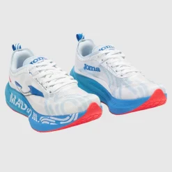 Joma Herren R1000 25 Madrid Halbmarathon Carbonplatte Neutrale Laufschuhe Weiß