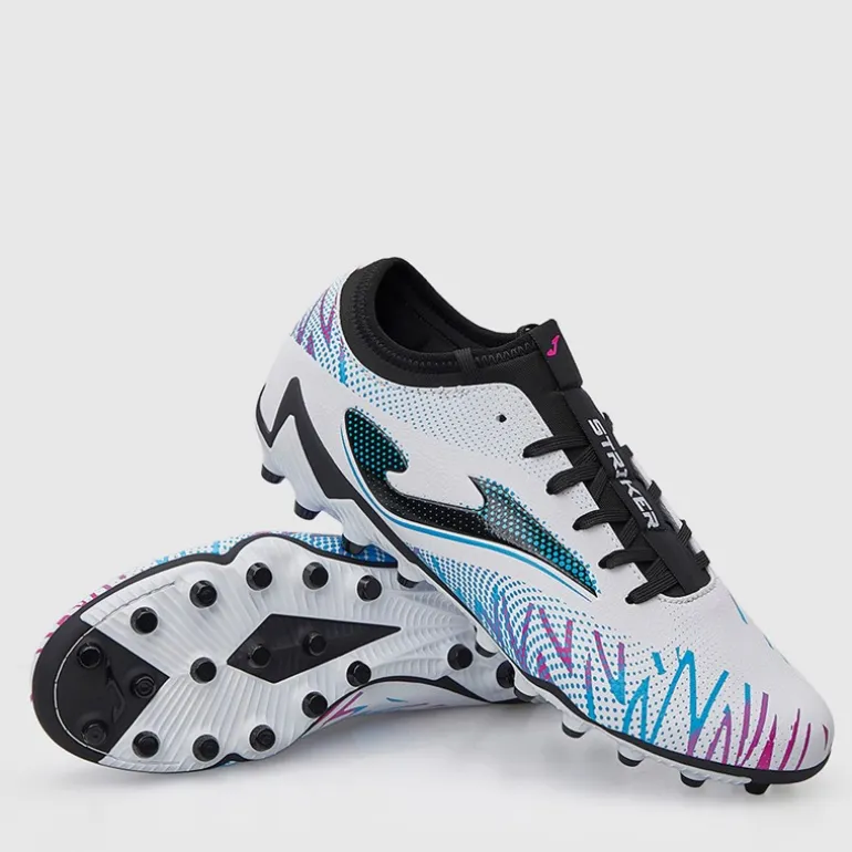 Joma Herren Striker 25 AG Kunstrasen Fußballschuhe Weiß
