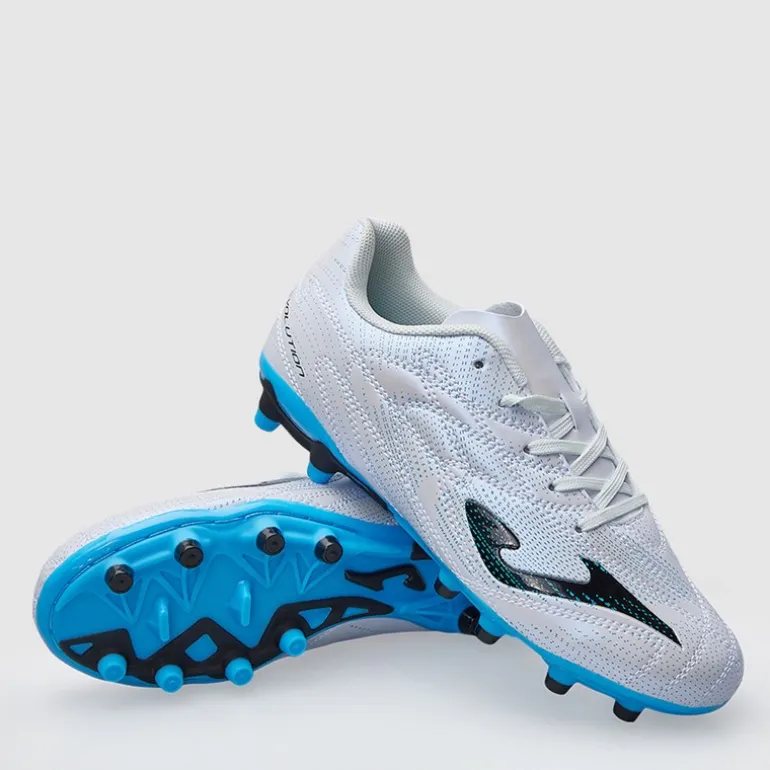 Joma Junior Evolution 25 FG Firm Ground Fußballschuhe Weiß