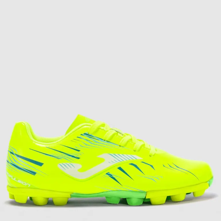 Joma Junior Propulsion 25 HG Hartboden Fussball Schuhe Fluoro Yellow