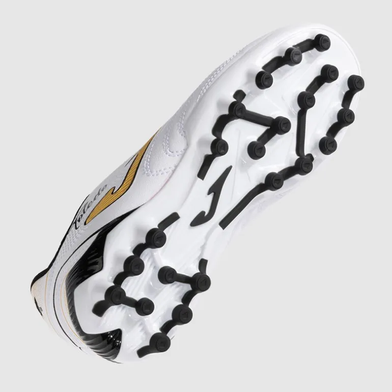 Joma Junior Toledo 25 AG Kunstrasen Fußballschuhe Weiß
