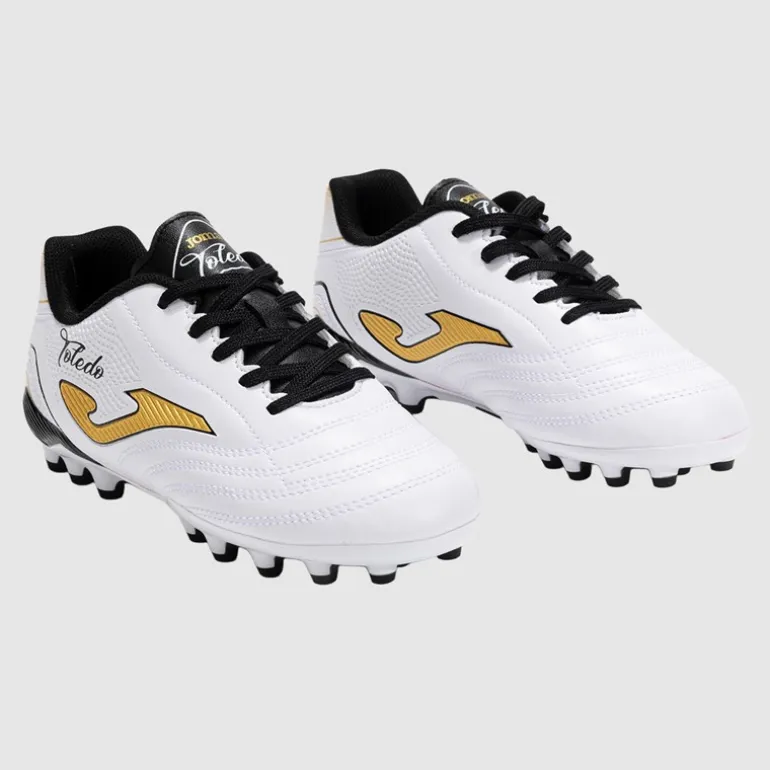 Joma Junior Toledo 25 AG Kunstrasen Fußballschuhe Weiß