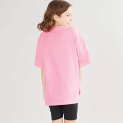 Juicy Couture Mädchen Jersey T Shirt Und Radlerhose Set Summer Neon Pink