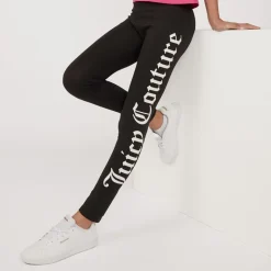 Juicy Couture Mädchen Legging Leggings Schwarz