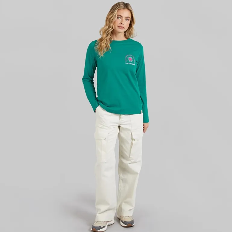 Lagooners Damen Airdrie Langarm T Shirt Teal