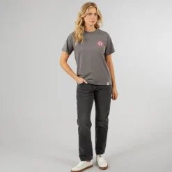 Lagooners Damen Birds T-Shirts Anthrazit
