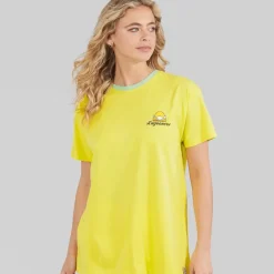 Lagooners Damen Haycroft Oversized T Shirt Gelb