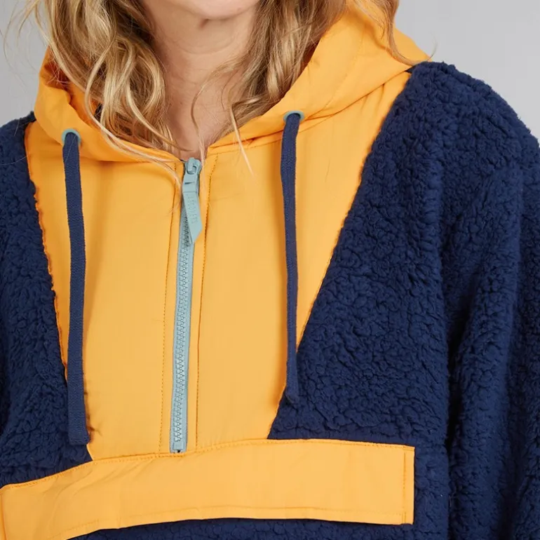 Lagooners Damen Myla Fleecejacken Blau