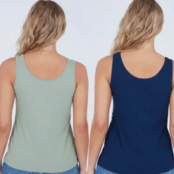 Lagooners Damen Raina Tops Mehrfarbig