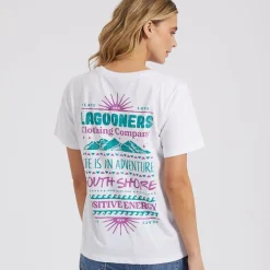 Lagooners Damen Wilderness T-Shirts Weiß