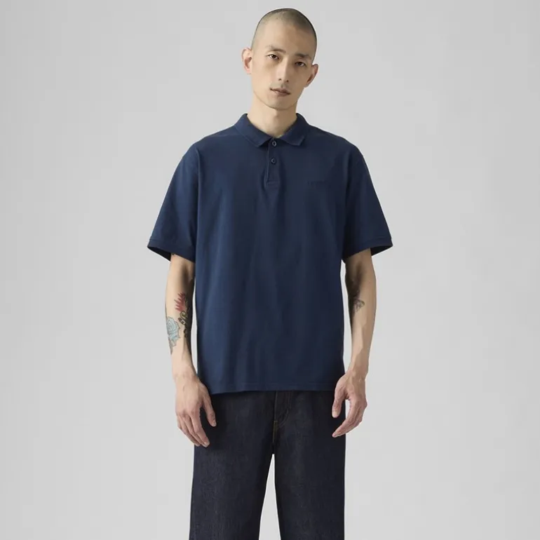 Levi's Herren Poloshirt Dress Blues