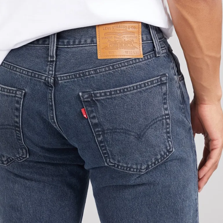 Levi's Herren 555 Relaxed Straight Jeans The Midnight Blues Show
