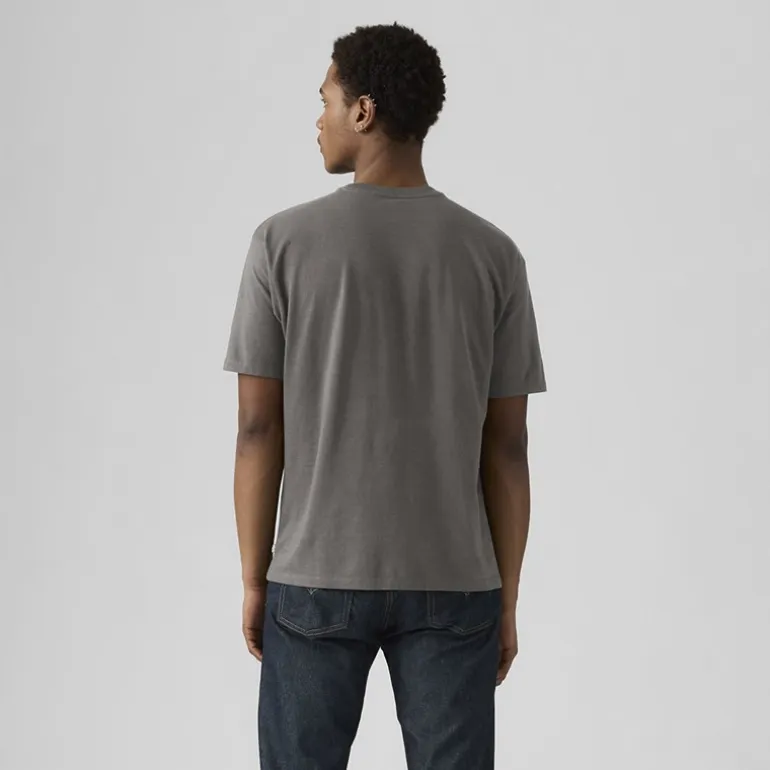 Levi's Herren Vintage Passform Grafik T Shirt Copper Levis Smoked Pearl