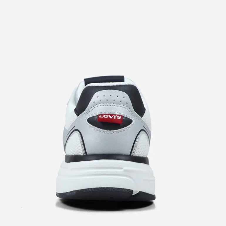 Levi's Junior Curtis Sneaker Silver White Black 0908