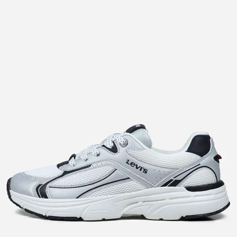 Levi's Junior Curtis Sneaker Silver White Black 0908