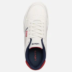 Levi's Junior John Sneaker Off White/Navy 3130 Off White Navy 3130