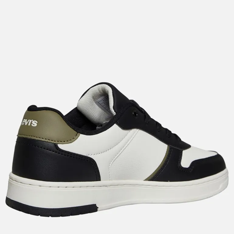 Levi's Junior Kick Sneaker Off White/Schwarz 2933 Off White Black 2933