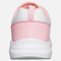 Levi's Junior Mädchen Hudson Sneaker Weiß/Rosé 2900 White Rose 2900