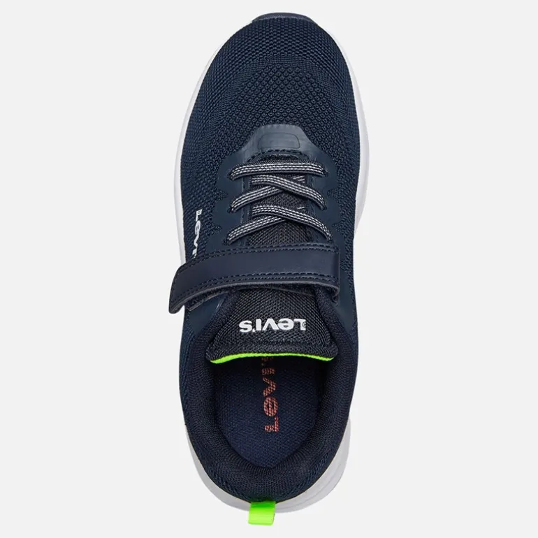 Levi's Kinder Hudson Sneaker Navy/Gelb 0923 Navy Yellow 0923