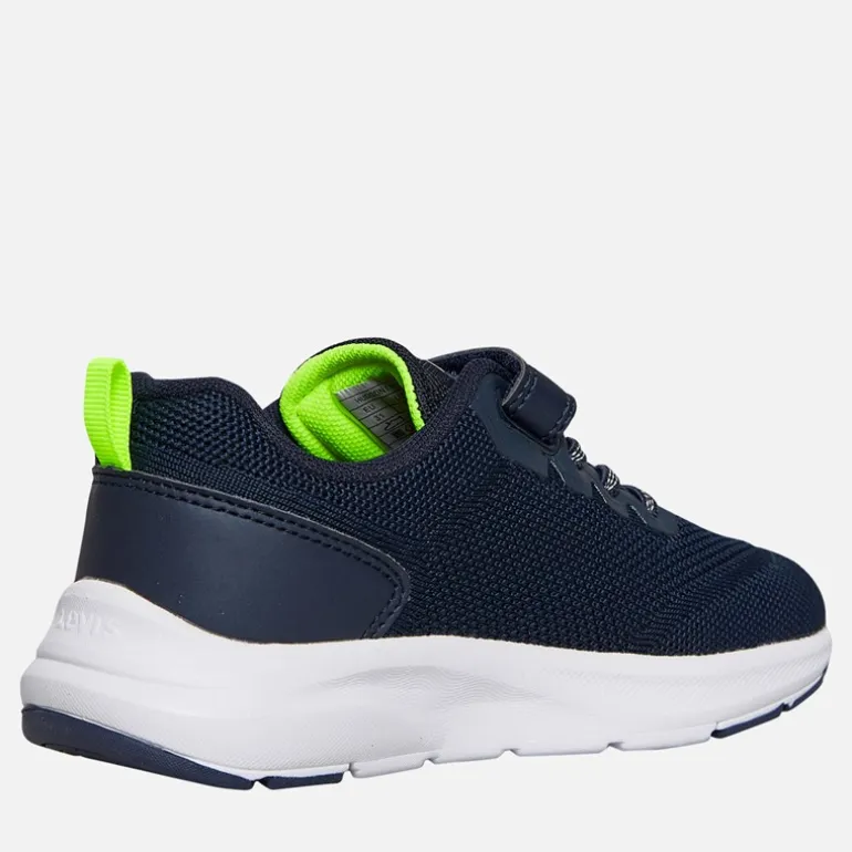 Levi's Kinder Hudson Sneaker Navy/Gelb 0923 Navy Yellow 0923