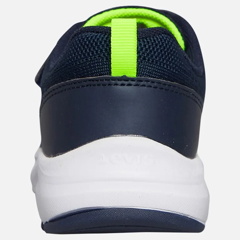 Levi's Kinder Hudson Sneaker Navy/Gelb 0923 Navy Yellow 0923