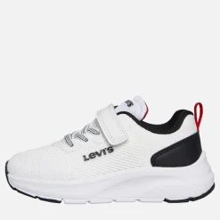 Levi's Kinder Hudson Sneakers Weiß/Schwarz/Rot 0239 White Black Red 0239