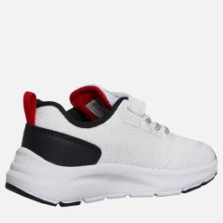 Levi's Kinder Hudson Sneakers Weiß/Schwarz/Rot 0239 White Black Red 0239