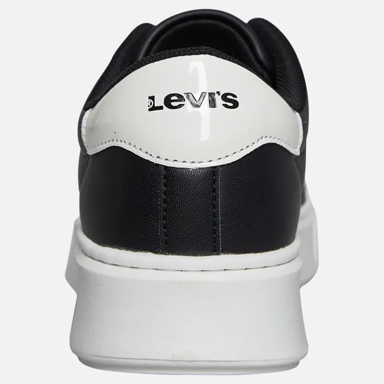 Levi's Kinder Junior Bernstein Sneaker Schwarz/Weiß 0008 Black White 0008