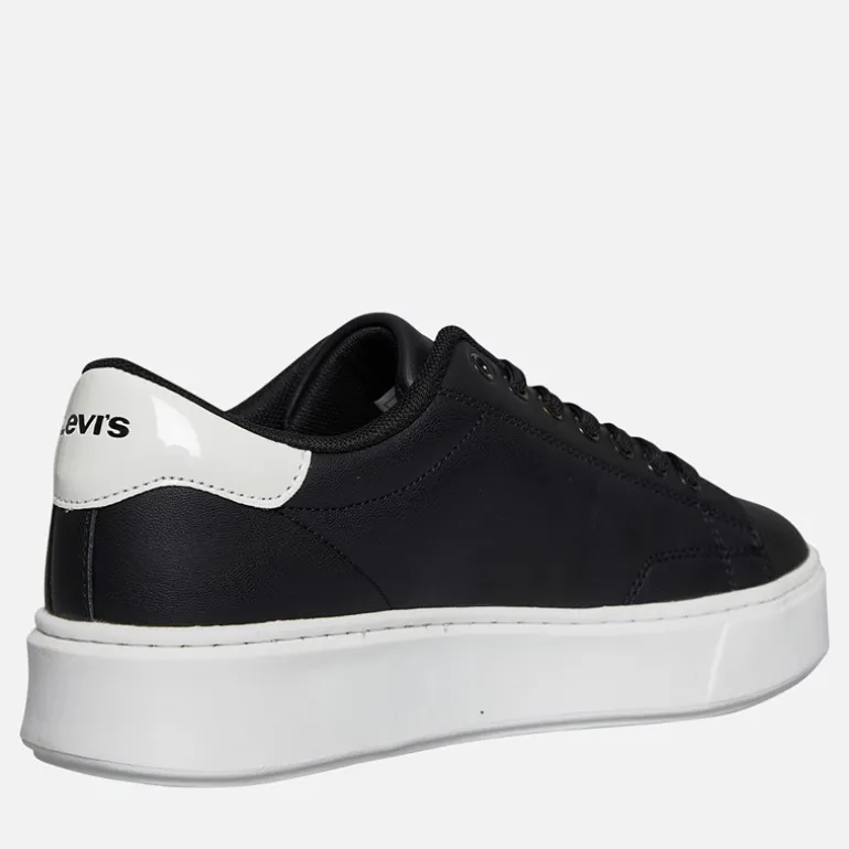 Levi's Kinder Junior Bernstein Sneaker Schwarz/Weiß 0008 Black White 0008