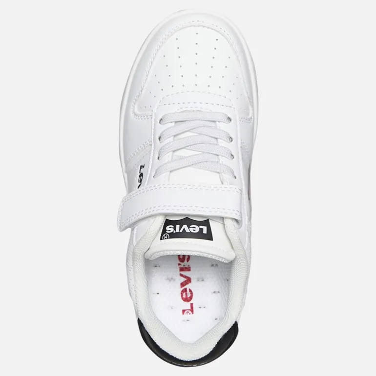 Levi's Kinder Maverick Sneaker Weiß/Schwarz 0062 White Black 0062