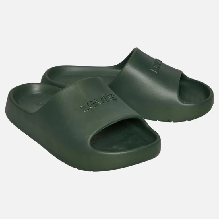 Levi's Kinder Wendy Pantoletten Khaki 0581