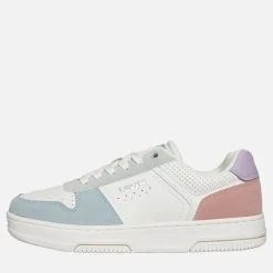 Levi's Mädchen Junior Maverick Sneaker Off White/Blau 3558 Off White Blue 3558