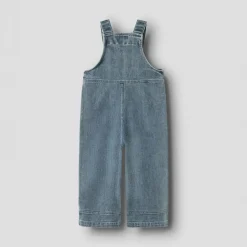Lil' Atelier Mädchen Damla Latzhosen Medium Blue Denim