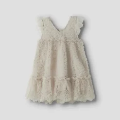 Lil' Atelier Mädchen Fauna Tüll Kleid Pumice Stone