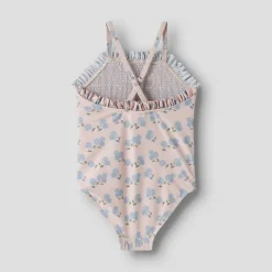 Lil' Atelier Mädchen Fiona Badeanzug Peach Whip