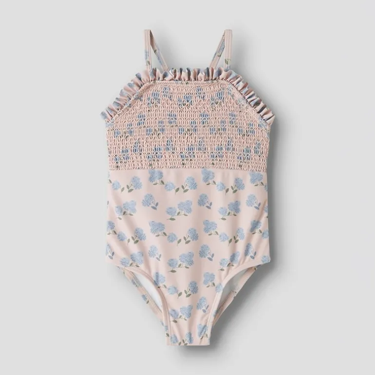 Lil' Atelier Mädchen Fiona Badeanzug Peach Whip