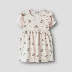 Lil' Atelier Mädchen Gayo Kurzarm Kleid Morganite