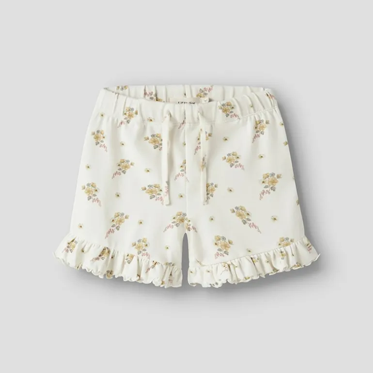Lil' Atelier Mädchen Gayo Shorts Coconut Milk