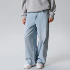 LMTD Junge Birm Loose Fit Jeans Light Blue Denim