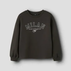 LMTD Mädchen Faris O-Ausschnitt Pullover Black Coffee