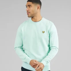 Lyle And Scott Vintage Herren Rundhals Sweatshirt Future Blue