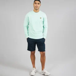 Lyle And Scott Vintage Herren Rundhals Sweatshirt Future Blue