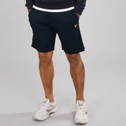 Lyle And Scott Vintage Herren Fleece Shorts Z271 Dark Navy