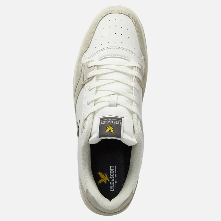 Lyle And Scott Vintage Herren Callum Sneaker White Beige