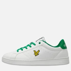 Lyle And Scott Vintage Herren Elgin Loch Trainer White Green