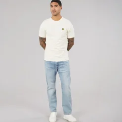Lyle And Scott Vintage Herren T-Shirt Whitecap Grey